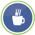 donut coffee icon